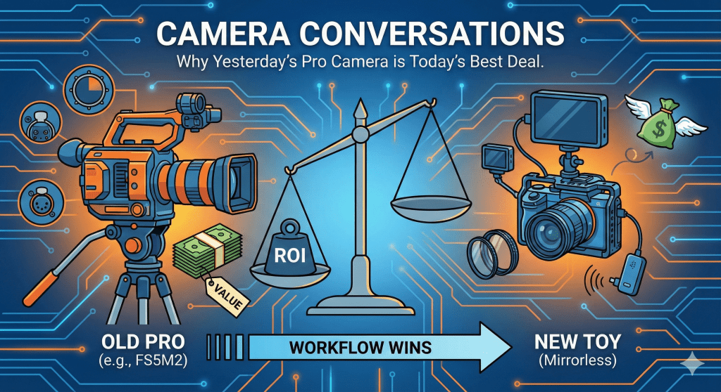 Old Pros vs. New Toys: Why Yesterday’s Cinema Camera Might Be Today’s Best&nbsp;Deal